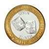 Image 1 : .999 Silver McCarran International Airport Las Vegas, NV $10 Limited Gaming Token