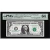 Image 1 : 1969A $1 Federal Reserve Note PMG Choice Uncirculated 64 Dual Courtesy Autograph