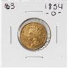 Image 1 : 1854-O $3 Indian Princess Head Gold Coin