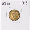 Image 1 : 1915 $2 1/2 Indian Head Quarter Eagle Gold Coin