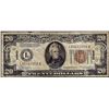 Image 1 : 1934A $20 Hawaii WWII Emergency Issue Federal Reserve Note