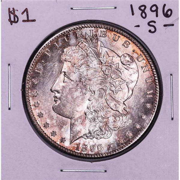 1896-S $1 Morgan Silver Dollar Coin