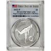 Image 1 : 2022-P $1 Proof Negro Leagues Baseball Silver Dollar Coin PCGS PR70DCAM FDOI