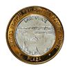 Image 1 : .999 Fine Silver Plaza Casino Las Vegas, NV $10 Limited Edition Gaming Token