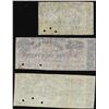 Image 2 : Lot of (3) 1862 Charter Oak Bank Fractional Obsolete Notes