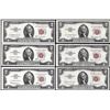 Image 1 : Lot of (6) 1953B/1963A $2 Legal Tender Notes