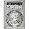 Image 1 : 2021-S Type 2 $1 American Silver Eagle Coin PCGS PR70DCAM Emily Damstra Signature FS