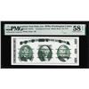 Image 1 : Circa 1970's Washington Center Giori Test Note PMG Choice About Uncirculated 58EPQ