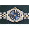 Image 7 : Rolex Ladies Two Tone Blue Diamond & Sapphire Datejust Wristwatch