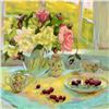 Image 2 : Sburkett Kaiser "Spring Roses" Limited Edition Giclee On Paper