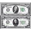 Image 1 : Lot of 1934A $10 & $20 Federal Reserve Notes New York