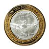 Image 1 : .999 Silver McCarran International Airport Las Vegas, NV $10 Limited Casino Token