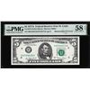 Image 1 : 1977A $5 Federal Reserve Mismatched Serial Number Error Note PMG Ch. About Unc. 58EPQ