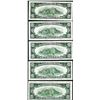 Image 2 : Lot of (5) 1950 $10 Federal Reserve Notes St. Louis