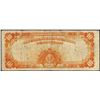 Image 2 : 1922 $10 Gold Certificate Note