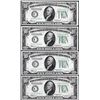 Image 1 : Lot of (4) 1934A $10 Federal Reserve Notes Philadelphia