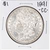 Image 1 : 1891-CC $1 Morgan Silver Dollar Coin