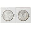 Image 2 : Lot of (2) 1997 $1 American Silver Eagle Coins