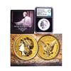 Image 3 : 1878-2020 Private Issue High Relief Morgan's Eagle Design 2oz Silver NGC Reverse PF70