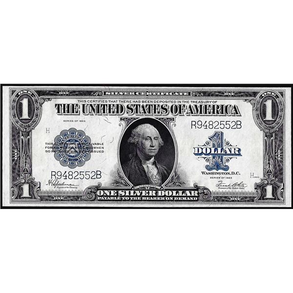 1923 $1 Silver Certificate Note