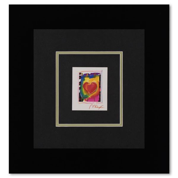 Peter Max  Heart Series I  Limited Edition Lithograph on Paper