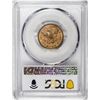 Image 2 : 1873 Closed 3 $5 Liberty Head Half Eagle Gold Coin PCGS AU50