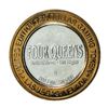 Image 2 : .999 Fine Silver Four Queens Las Vegas, NV $10 Limited Edition Gaming Token