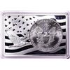 Image 2 : 1990 $1 American Silver Eagle Coin & 2oz Silver Bar Set