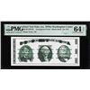 Image 1 : Circa 1970's Washington Center Giori Test Note PMG Choice Uncirculated 64EPQ