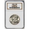 Image 1 : 1942 Walking Liberty Half Dollar Coin NGC MS65