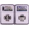 Image 1 : Lot of 2010-S & 2011-S Proof ATB National Park Quarter Coins NGC PF69 Ultra Cameo