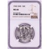 Image 1 : 1965 SMS Kennedy Half Dollar Coin NGC MS68