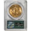 Image 2 : 1908 No Motto $20 St. Gaudens Double Eagle Gold Coin PCGS AU55 CAC Old Green Label