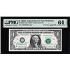 Image 1 : 1969A $1 Federal Reserve Note PMG Choice Uncirculated 64 Dual Courtesy Autograph