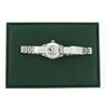 Image 7 : Rolex Ladies Stainless Steel Yellow Diamond & Emerald Datejust Wristwatch