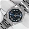 Image 2 : Rolex Midsize Stainless Steel Diamond Datejust Watch