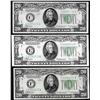 Image 1 : Lot of (3) 1934/1934C $20 Federal Reserve Notes