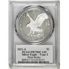 Image 2 : 2021-S Type 2 $1 American Silver Eagle Coin PCGS PR70DCAM Emily Damstra Signature FS