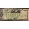 Image 2 : 1862 $10 Arkansas Treasury Warrant Little Rock, AR Obsolete Note