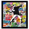 Image 1 : Mr. Brainwash "Banksy Thrower" Original Mixed Media on Paper