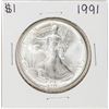 Image 1 : 1991 $1 American Silver Eagle Coin
