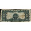 Image 2 : 1899 $1 Black Eagle Silver Certificate Note
