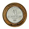 Image 2 : .999 Silver Treasure Island Las Vegas $10 Limited Edition Casino Gaming Token