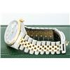 Image 5 : Rolex Men's Two Tone MOP Diamond Datejust Wristwatch Oyster Perpetual With Rolex Box