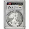 Image 1 : 2021-S Type 2 $1 American Silver Eagle Coin PCGS PR70DCAM Emily Damstra Signature FS