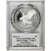 Image 2 : 2021-S Type 2 $1 American Silver Eagle Coin PCGS PR70DCAM Emily Damstra Signature FS