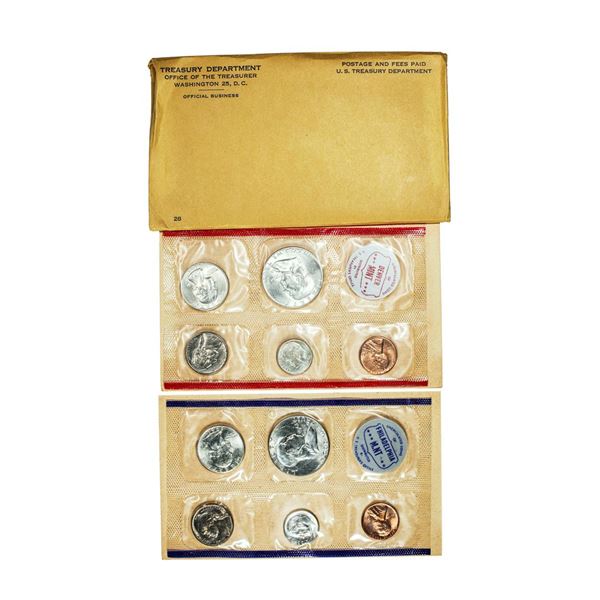 1961 P & D United States Uncirculated Mint Set