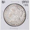Image 1 : 1890-CC $1 Morgan Silver Dollar Coin