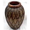 Image 2 : Unique Carved Wood Vase
