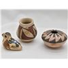 Image 1 : 3 Pieces of Miniature Mexican Pottery